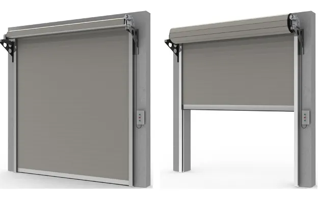Portes à enroulement